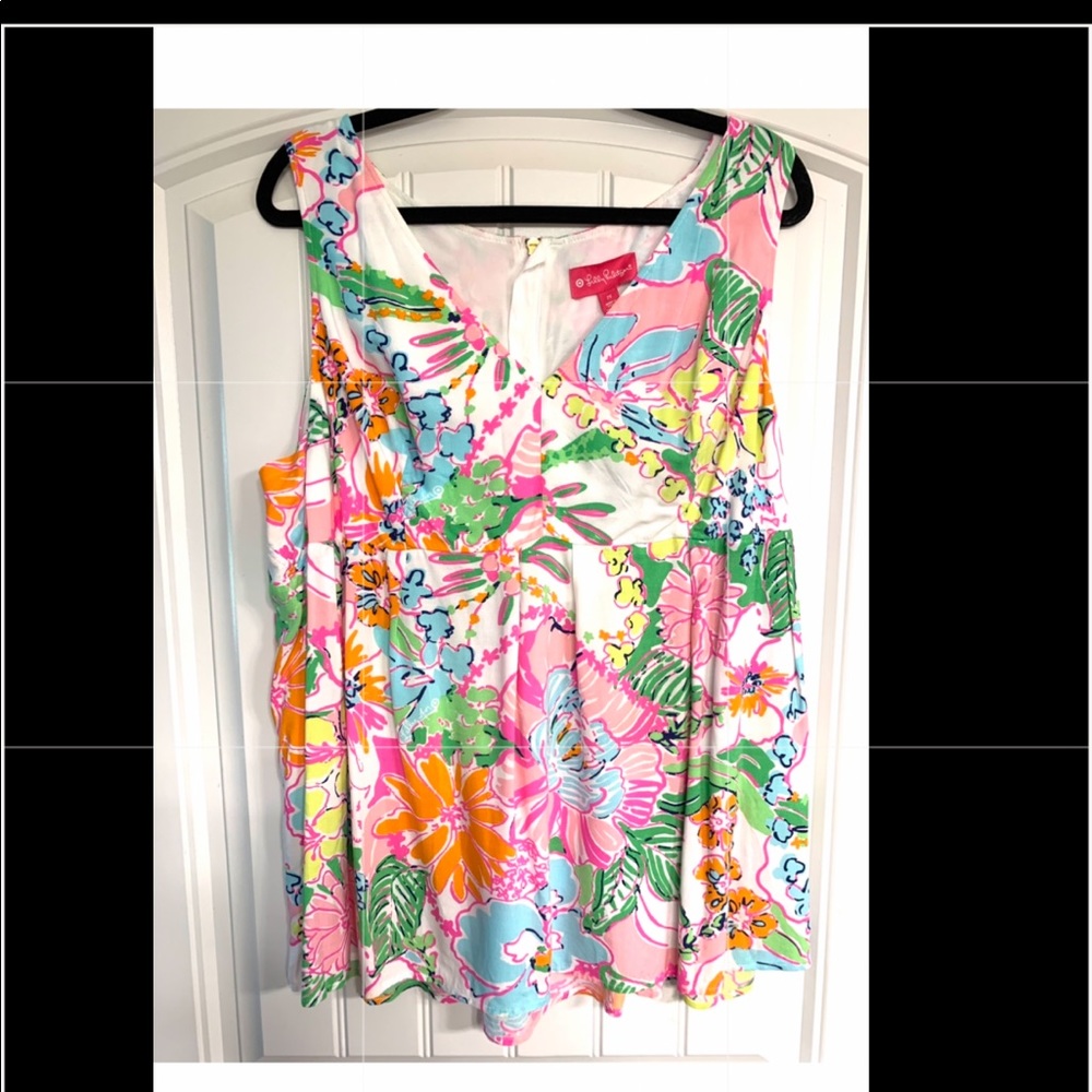 NWNT Target Lilly Pulitzer sleeveless top 2X.